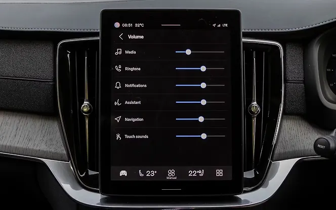 Volvo XC90 Infotainment Display