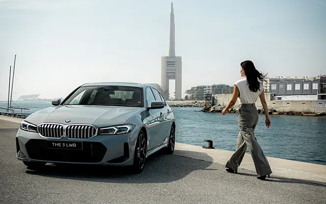BMW 3 Series LWB Front Left View