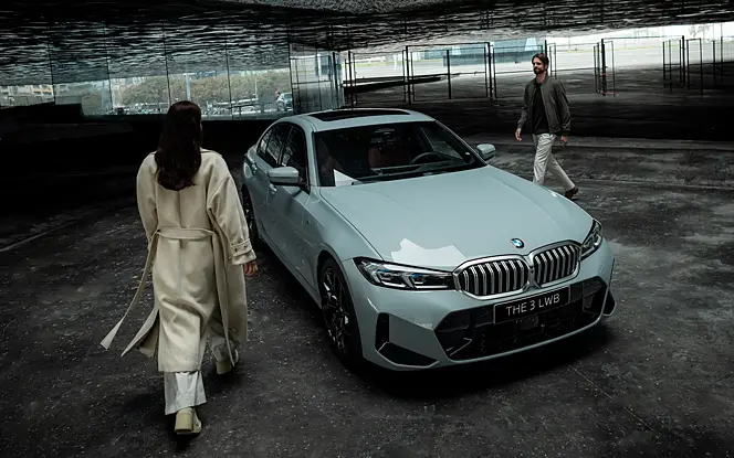 BMW 3 Series LWB Front Right View