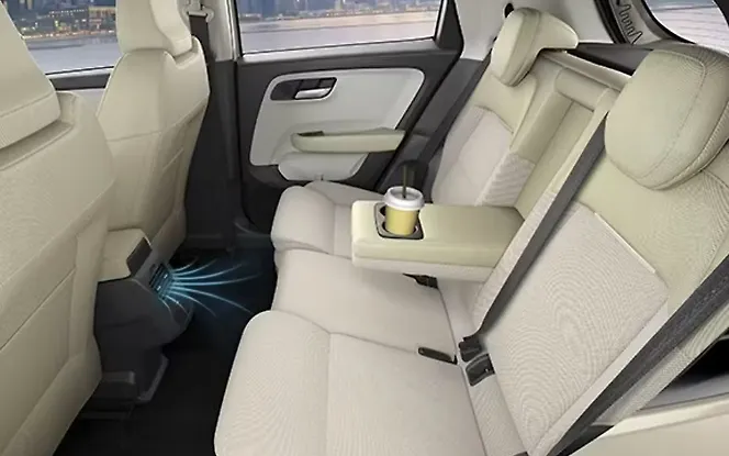 Tata Altroz 2025 Rear Passenger Seats