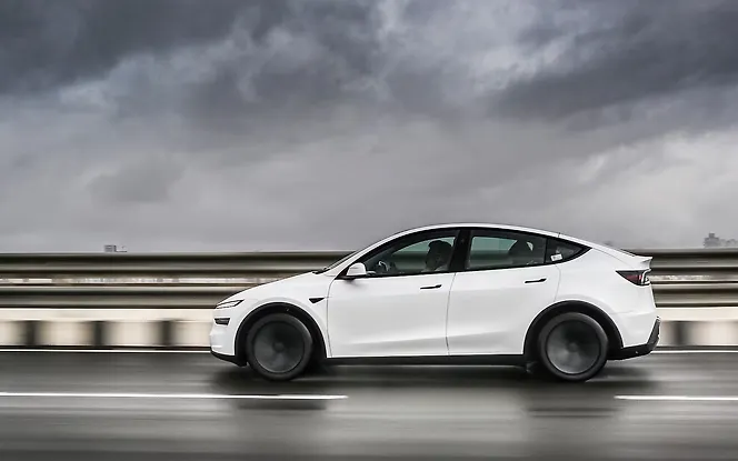 Tesla Model Y Left View