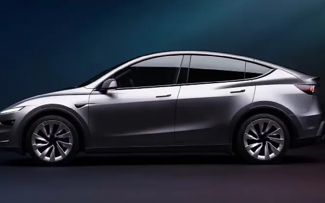 Tesla Model Y Left View