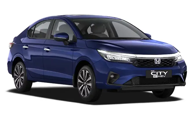 Honda City Hybrid eHEV Front Right View Honda City Hybrid eHEV Front Right View