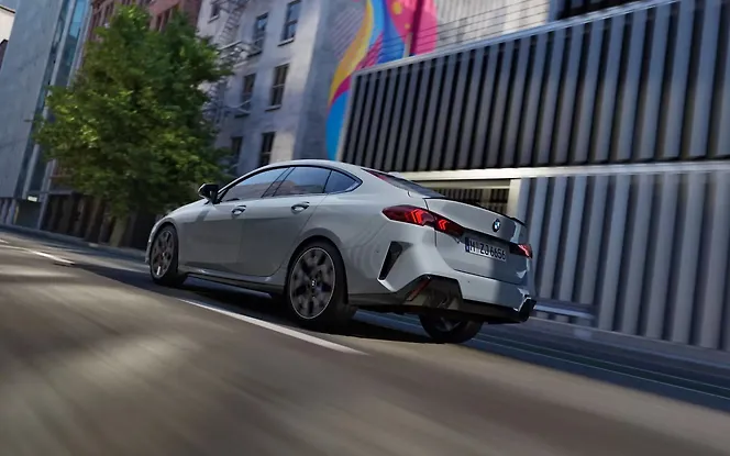 BMW 2 Series Gran Coupe Rear Left View