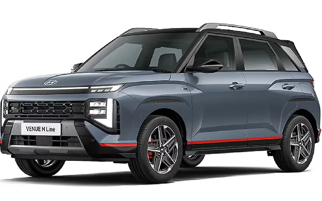 Hyundai Venue N Line Front Left View Hyundai Venue N Line Front Left View