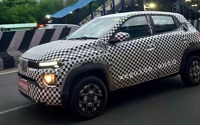 Renault Kwid EV Front Left View