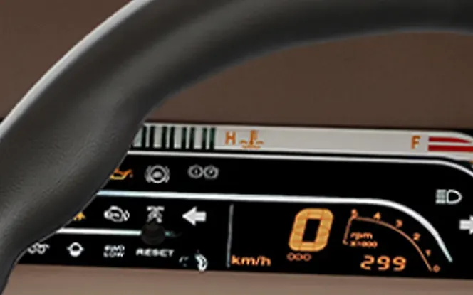 Mahindra Bolero Dashbaord Display