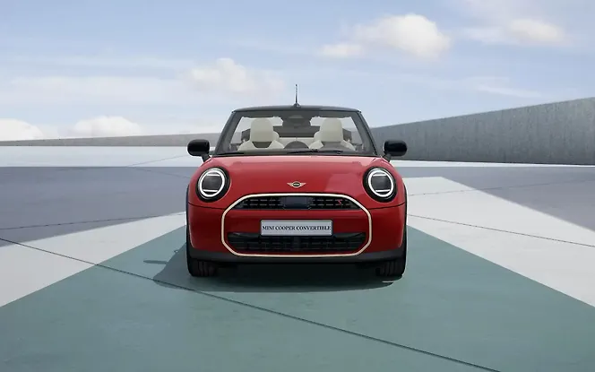 Mini Cooper S Convertible Front View