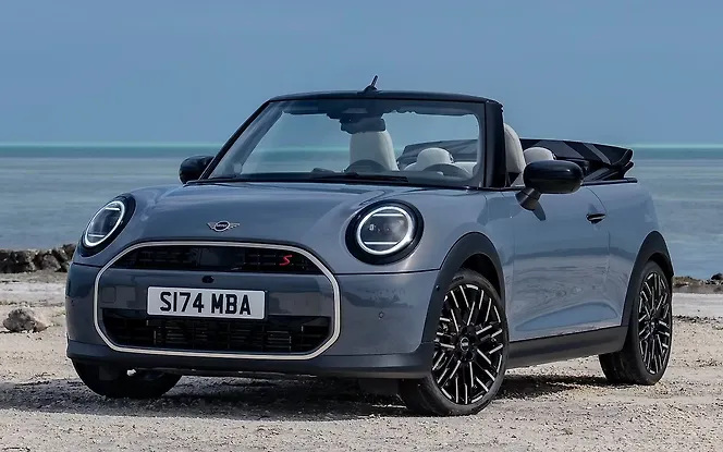 Mini Cooper S Convertible Front Left View