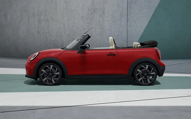 Mini Cooper S Convertible Left View