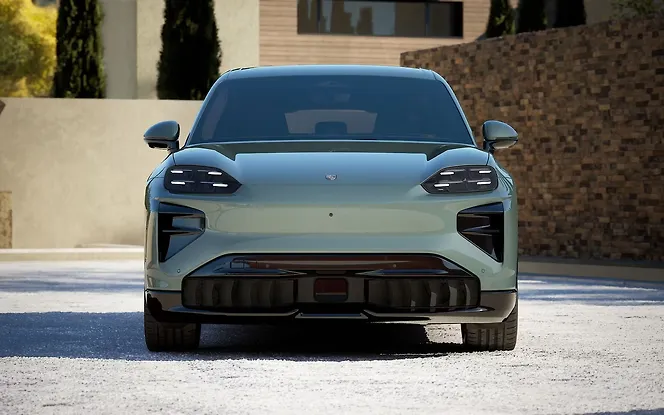 Porsche Cayenne EV Front View