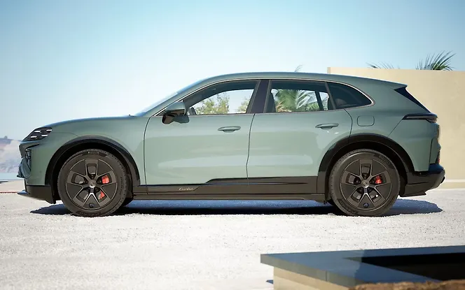Porsche Cayenne EV Left View