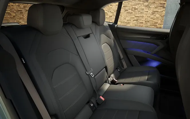 Porsche Cayenne EV Rear Passenger Seats