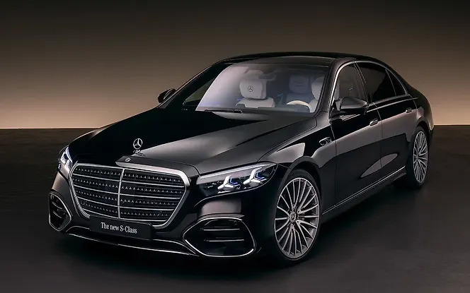 Mercedes-Benz S-Class Facelift Front Left View