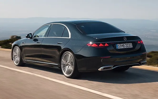 Mercedes-Benz S-Class Facelift Rear Left View