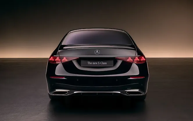 Mercedes-Benz S-Class Facelift Rear View