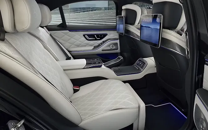 Mercedes-Benz S-Class Facelift Rear Passenger Seats