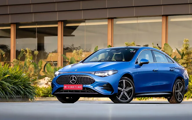 Mercedes-Benz CLA Front Left View Mercedes-Benz CLA Front Left View