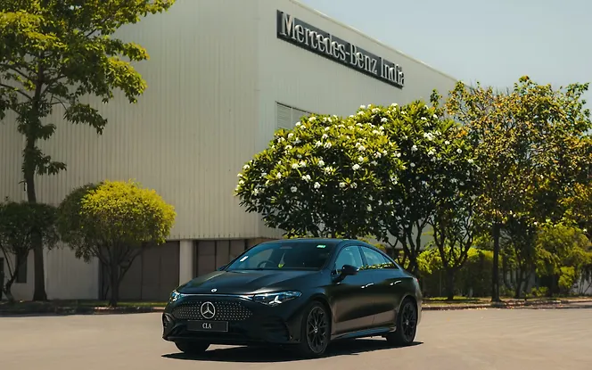 Mercedes-Benz CLA EV Front Left View