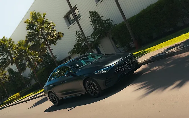 Mercedes-Benz CLA EV Front Left View