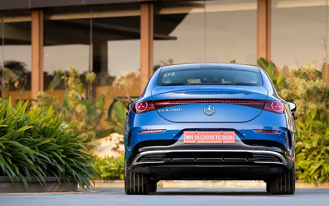 Mercedes-Benz CLA Rear View Mercedes-Benz CLA Rear View