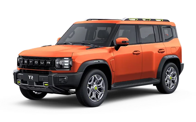 JSW Jetour T2 Front Left View