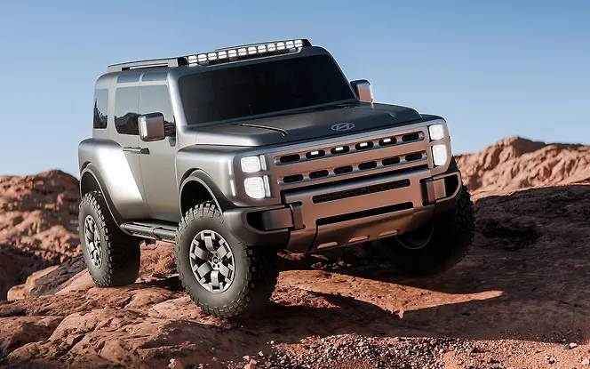 Hyundai Boulder Front Right View