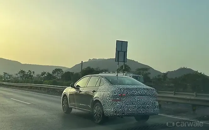 Volkswagen Virtus Facelift Rear Left View