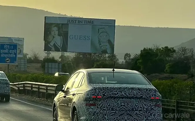 Volkswagen Virtus Facelift Rear View