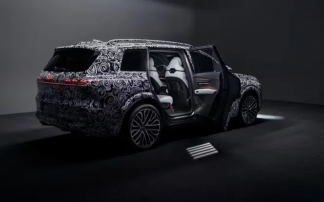 Audi Q9 Right Rear View