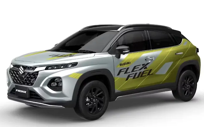 Maruti Suzuki Fronx Flex Fuel Front Left View Maruti Suzuki Fronx Flex Fuel Front Left View