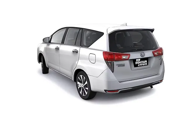 Toyota Innova Crysta Rear Left View Toyota Innova Crysta Rear Left View