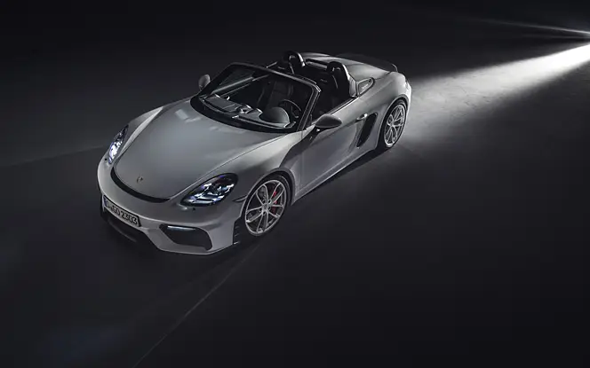 Porsche 718 Front Left View