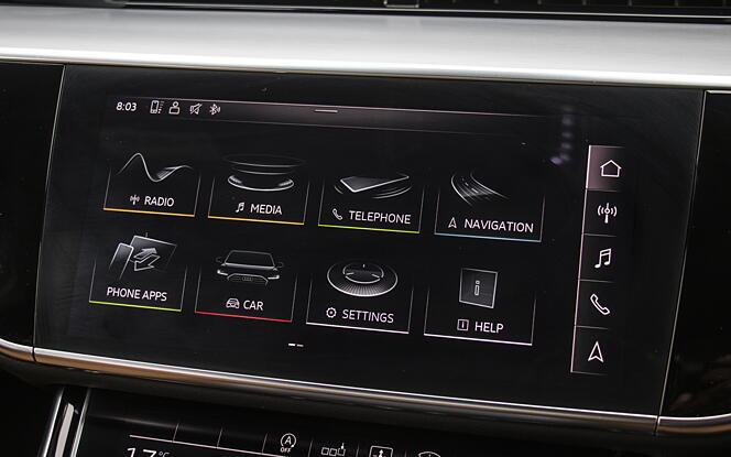 Audi A8 L Infotainment Display
