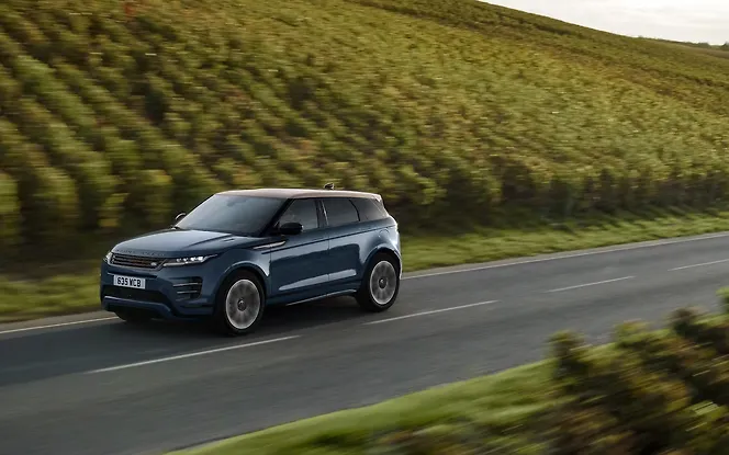 Land Rover Range Rover Evoque Front Left View Land Rover Range Rover Evoque Front Left View