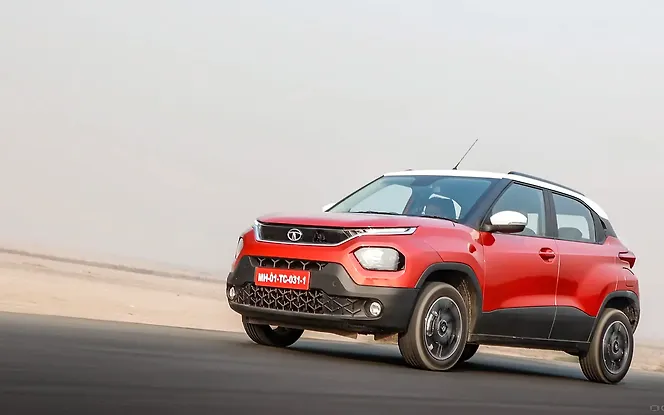 Tata Punch Front Left View