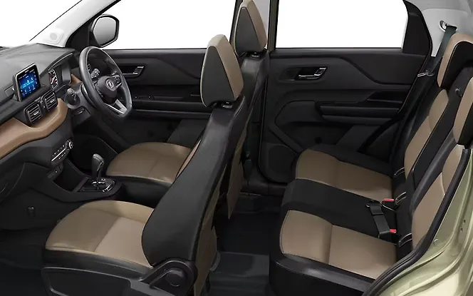 Tata Punch Rear Passenger Seats