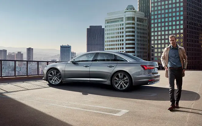 Audi A6 Rear Left View