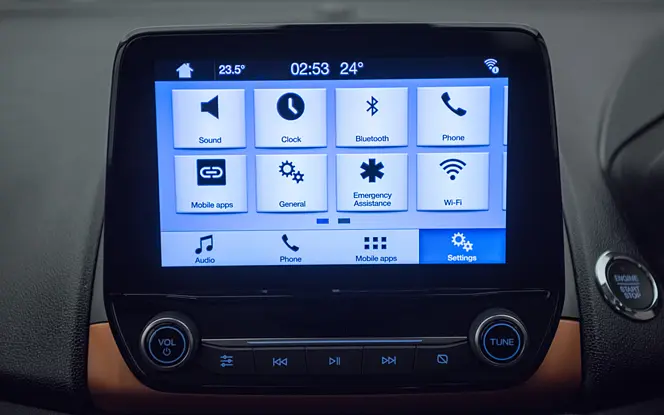 Ford EcoSport Infotainment Display