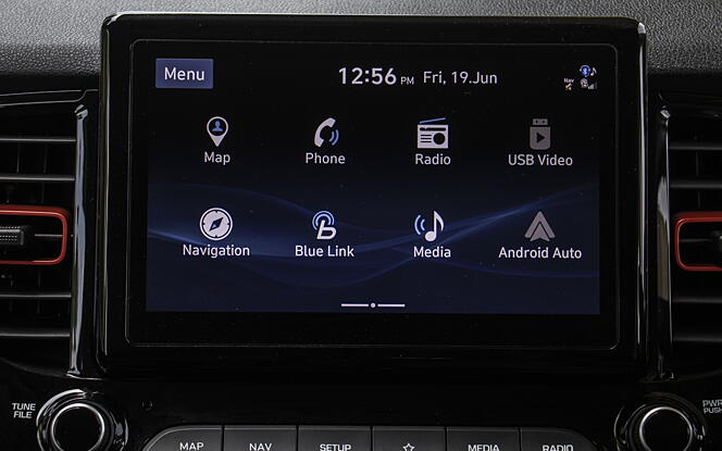 Hyundai Verna Infotainment Display