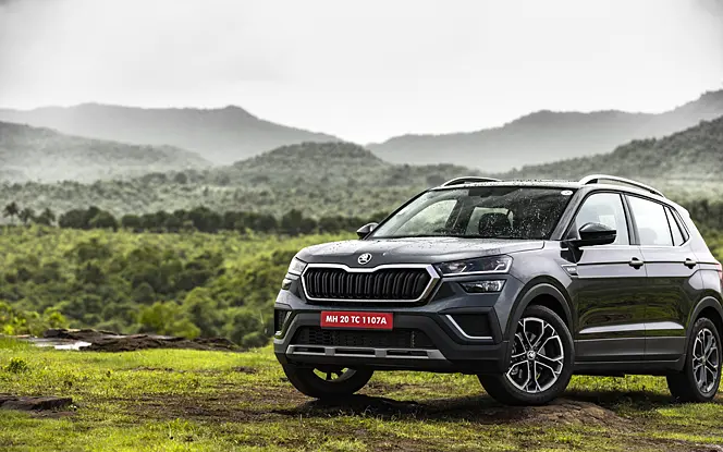 Skoda Kushaq Front Left View