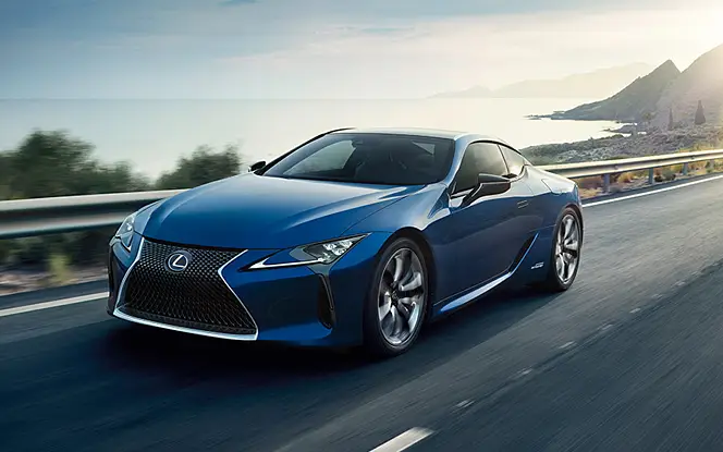 Lexus LC 500h Left View