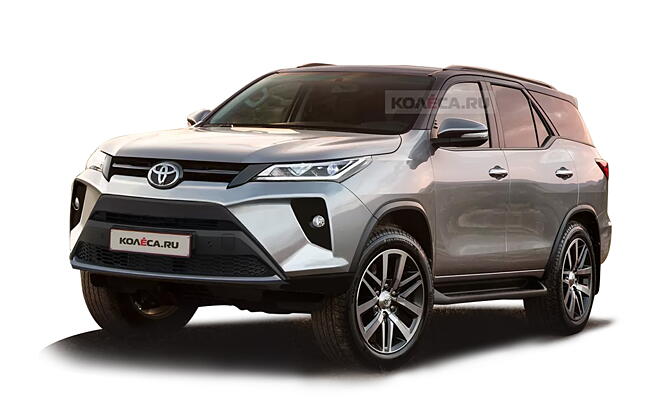 Toyota Fortuner Front Right View