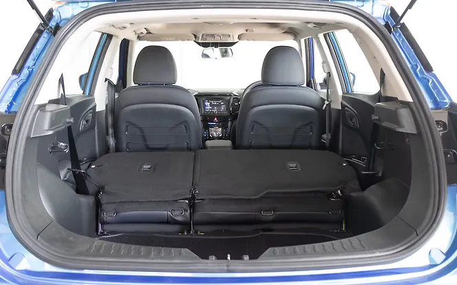 Mahindra XUV400 Bootspace with Folded Seats