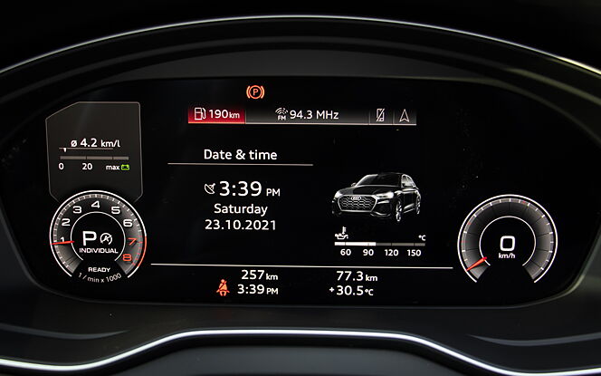 Audi Q5 Dashbaord Display