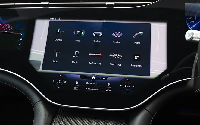 Mercedes-Benz AMG EQS Infotainment Display
