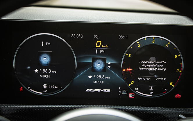 Mercedes-Benz AMG A35 Dashbaord Display