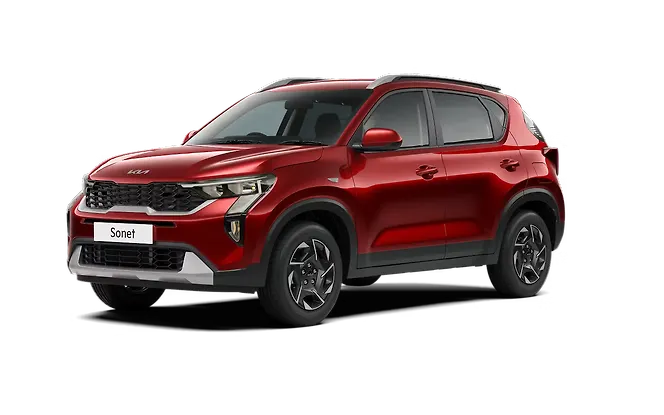 Kia Sonet Magma Red