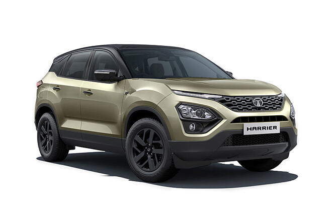 Tata Harrier - Grassland Beige with Piano Black Roof