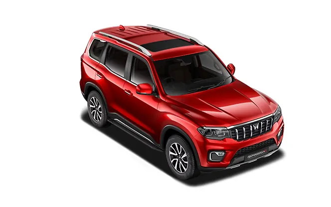 Red Rage Mahindra Scorpio N Red Rage